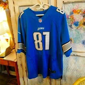2012 Calvin Johnson Lion's jersey